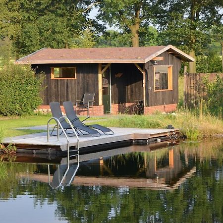 B&B Pipowagen "Het Wellnesst" Op Wellness Camping En B&B Stoltenborg Meddo ภายนอก รูปภาพ