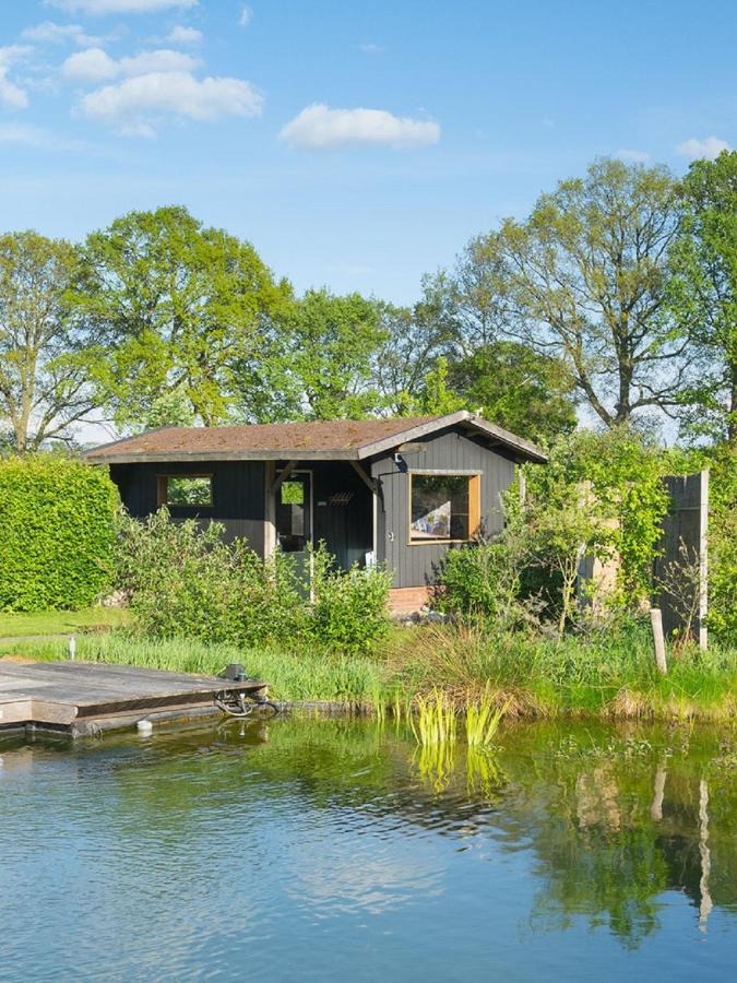 B&B Pipowagen "Het Wellnesst" Op Wellness Camping En B&B Stoltenborg Meddo ภายนอก รูปภาพ